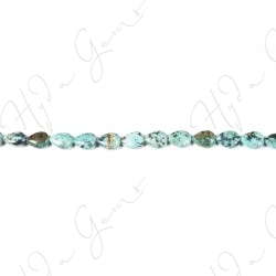 African Turquoise Pear Beads