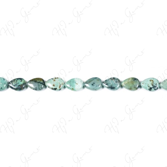 African Turquoise Pear Beads