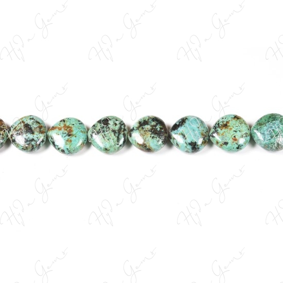 African Turquoise Pear Beads