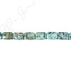 African Turquoise Flat Rectangle Beads