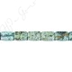 African Turquoise Flat Rectangle Beads