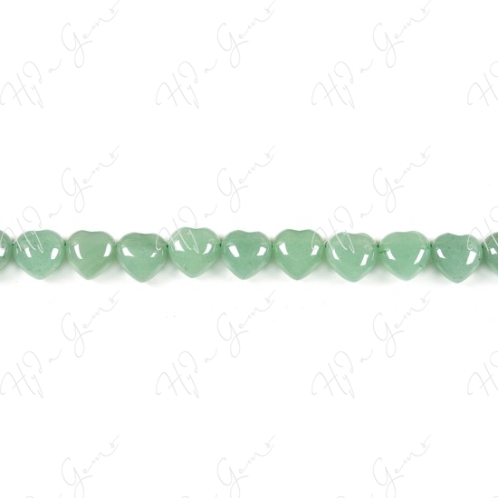 Aventurine Heart Beads