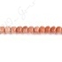 Red Aventurine 6-Face Lattern Beads