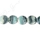 Black Amazonite Coin Beads