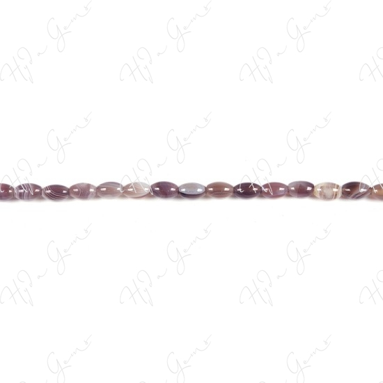 Botswana Agate Rice Beads