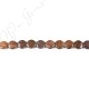 Bronzite Coin Beads