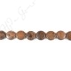 Bronzite Coin Beads