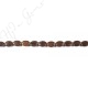 Bronzite Flat Oval Beads