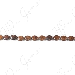 Bronzite Pear Beads