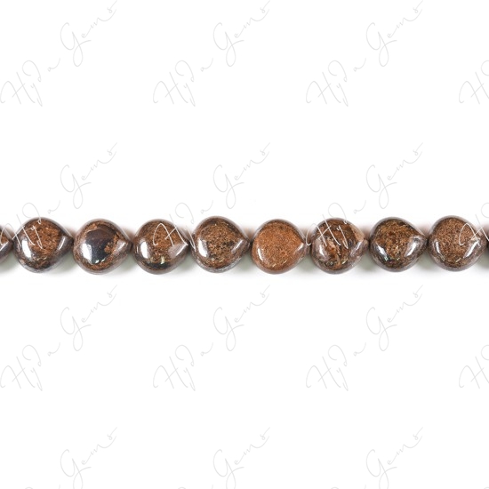 Bronzite Pear Beads