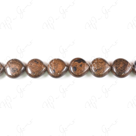 Bronzite Pear Beads