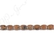 Bronzite Flat Rectangle Beads