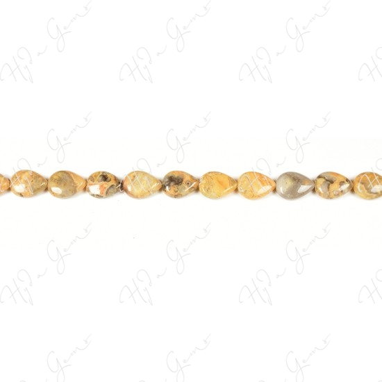 Crazy Agate Pear Beads