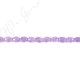 Cape Amethyst Flat Oval Beads