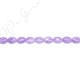 Cape Amethyst Flat Oval Beads