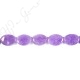 Cape Amethyst Flat Oval Beads