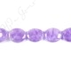 Cape Amethyst Flat Oval Beads