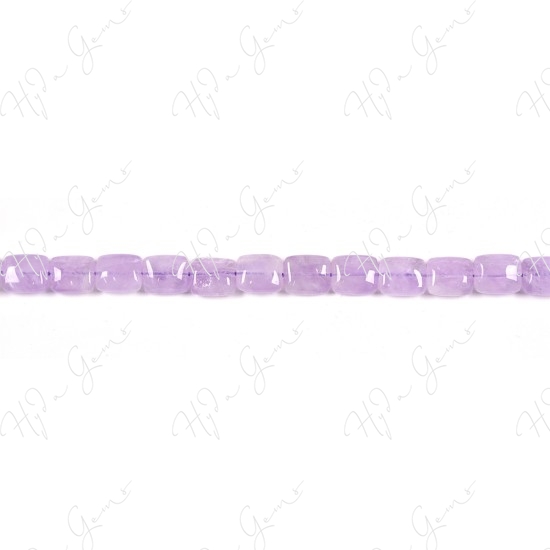 Cape Amethyst Flat Rectangle Beads