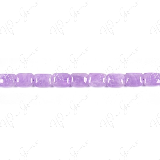 Cape Amethyst Flat Rectangle Beads