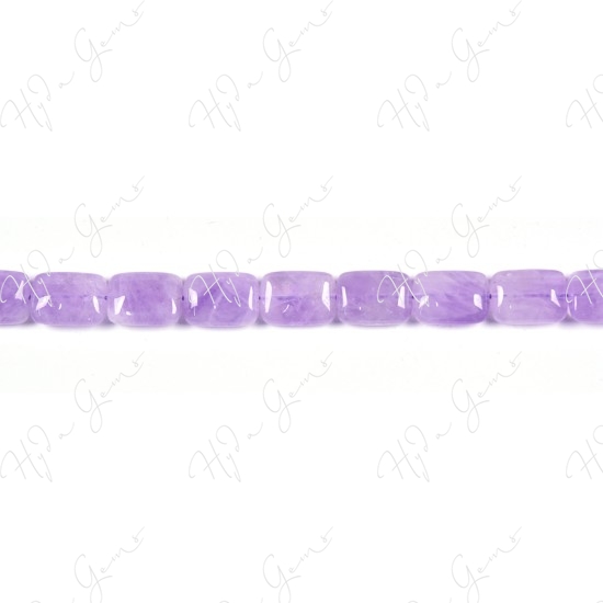 Cape Amethyst Flat Rectangle Beads