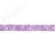 Cape Amethyst Flat Rectangle Beads