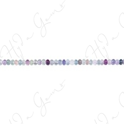 Fluorite Roundel Beads