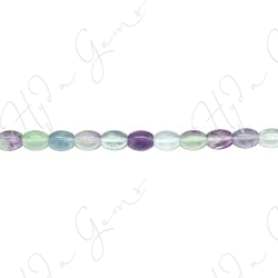 Fluorite Rice Beads