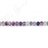 Rainbow Fluorite Pumpkin Beads