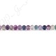 Rainbow Fluorite Pumpkin Beads