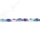 Rainbow Fluorite Rice Beads