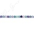 Rainbow Fluorite Round Shaped Beads