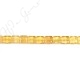 Yellow Fluorite Flat Square Beads