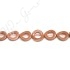 Gold Sand Stone Coin Beads