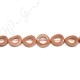 Gold Sand Stone Coin Beads