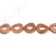 Gold Sand Stone Coin Beads