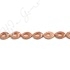 Gold Sand Stone Pear Beads