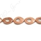 Gold Sand Stone Pear Beads