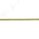 Hematine Gold Color Plated Roundel Beads