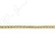 Hematine Carat Gold Color Plated [W] Drum Beads