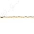 Hematine Carat Gold Color Plated [W] Leaf Beads