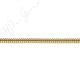 Hematine Carat Gold Color Plated [W] Roundel Beads