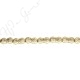 Hematine Carat Gold Color Plated [W] Shell Beads