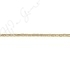 Hematine Carat Gold Color Plated [W] Oval Tube Beads