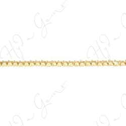 Matte Hematine Carat Gold Color Plated [W] Star Beads