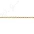 Matte Hematine Carat Gold Color Plated [W] Oval Tube Beads