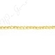 Matte Hematine Gold Color Plated [W] Star Beads