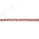 Hematine Rose Gold Color Plated [W] Coin Beads