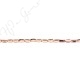 Hematine Rose Gold Color Plated [W] Leaf Beads