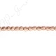 Hematine Rose Gold Color Plated [W] Shell Beads