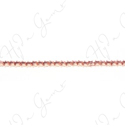 Hematine Rose Gold Color Plated [W] Star Beads